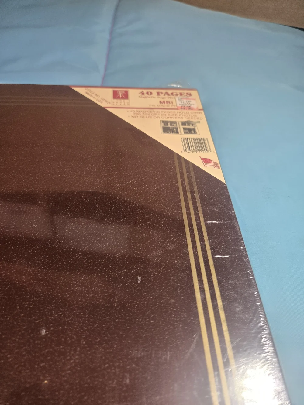 Source Unknown Brown & Gold Decorative Coffee Table Book